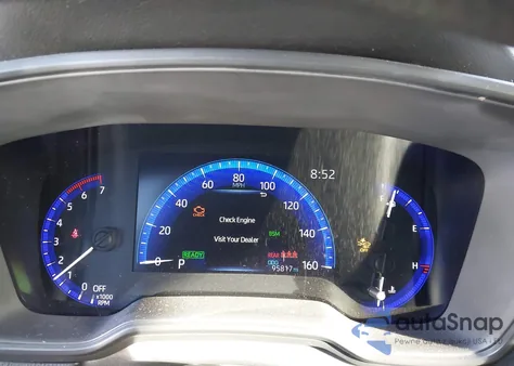 2021 Toyota Corolla Hybrid Le from USA, damaged, VIN JTDEAMDE2MJ018113